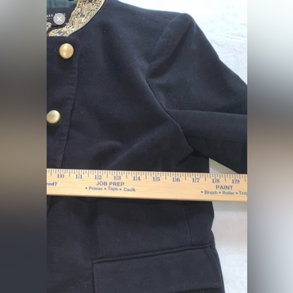 Zara black and gold inspired balmain jacket - Picture 5 of 5